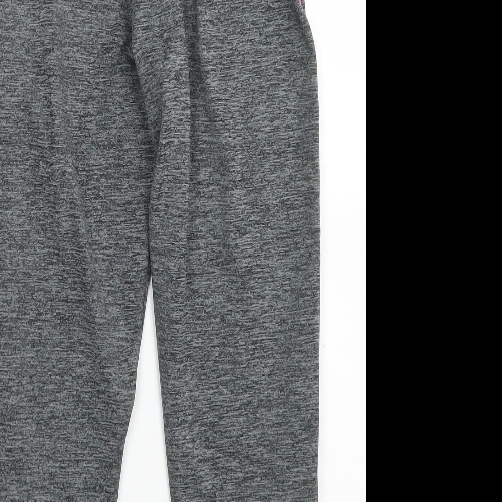 Peacocks Womens Grey  Polyester Compression Shorts Size 8 L17 in Regular