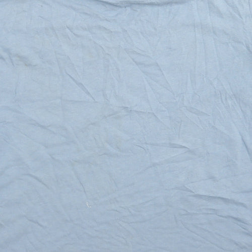 Farah Jeans Boys Blue  Cotton Basic T-Shirt Size 10-11 Years Crew Neck