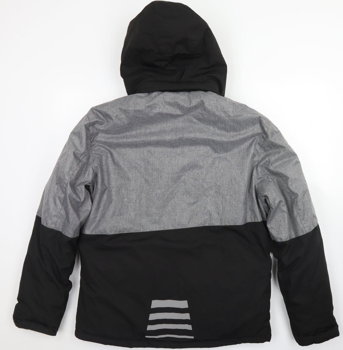 V-EXP79 Mens Grey   Parka Coat Size XL  Zip