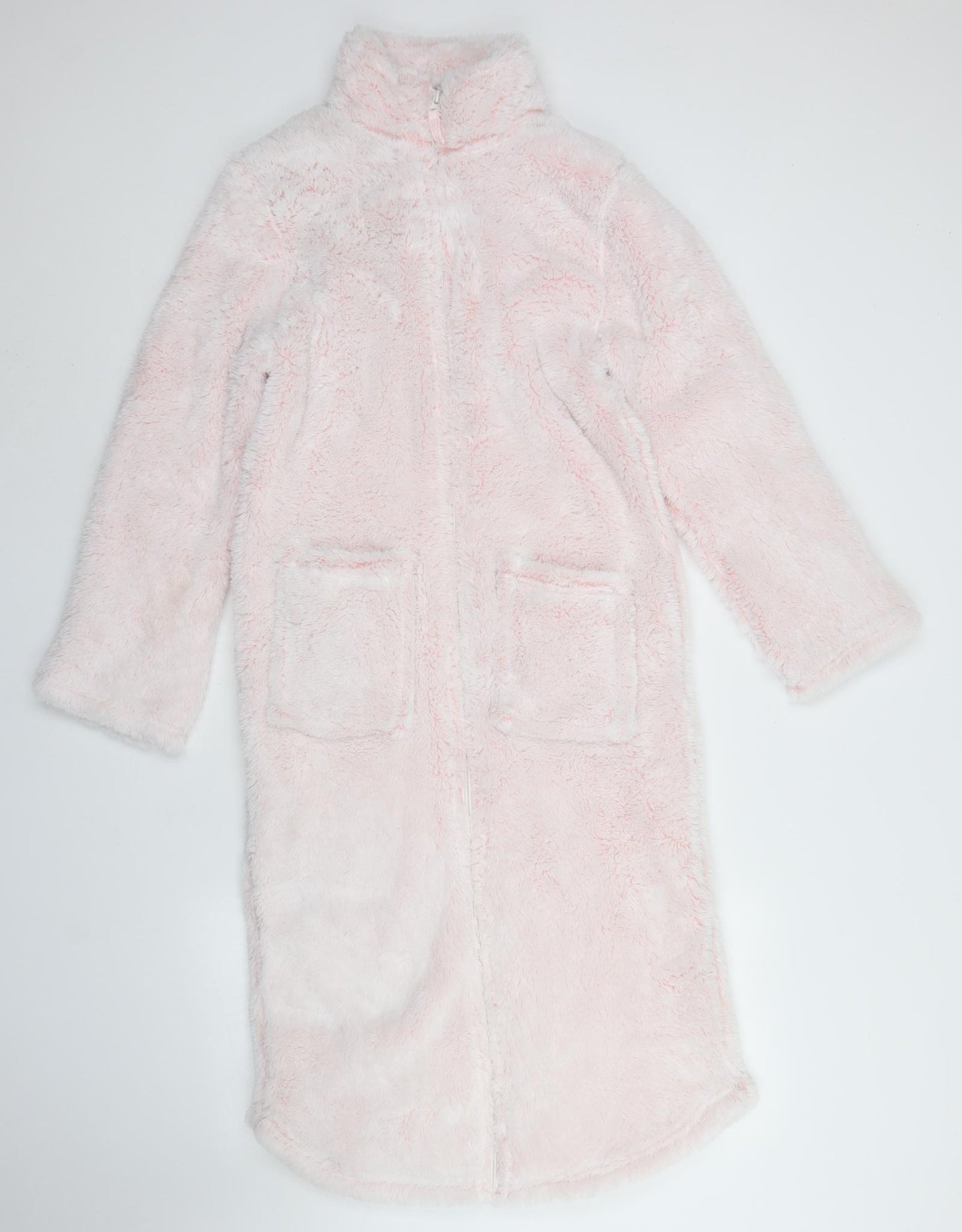 George Womens Pink Solid Polyester Top Dress Size XS  Zip