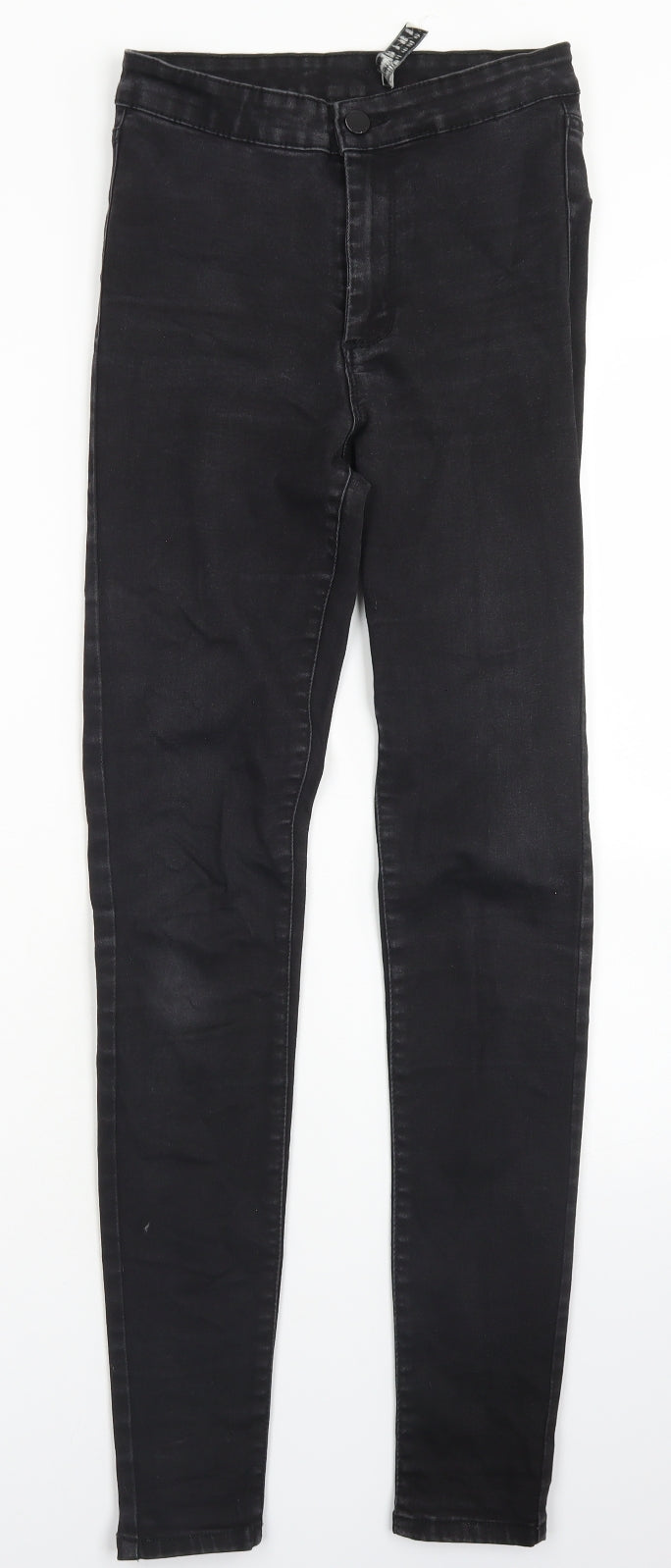 Denim Co Womens Blue  Cotton Skinny Jeans Size 8 L27 in Regular Button