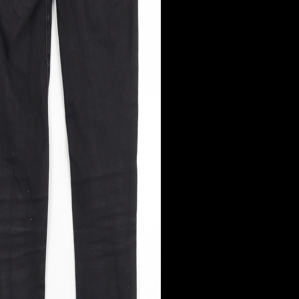 Denim Co Womens Blue  Cotton Skinny Jeans Size 8 L27 in Regular Button