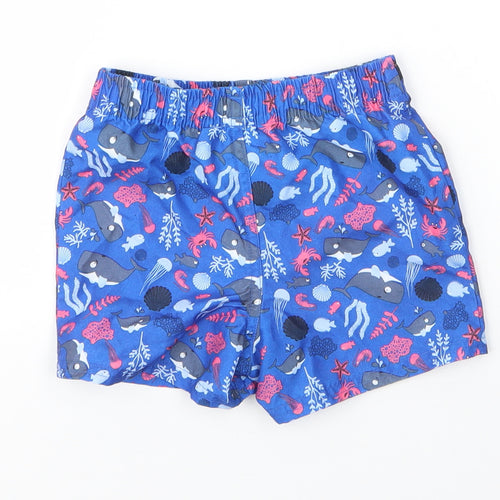 Primark Boys Blue  Polyester Sweatpants Trousers Size 18 Months  Drawstring