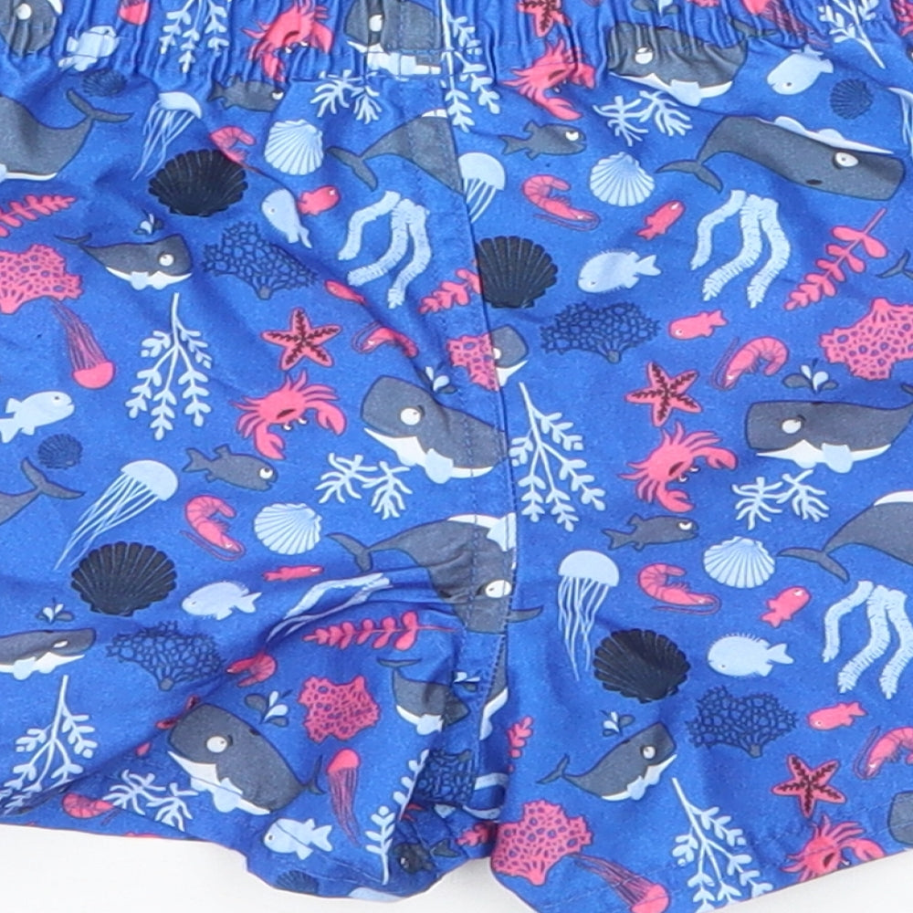 Primark Boys Blue  Polyester Sweatpants Trousers Size 18 Months  Drawstring
