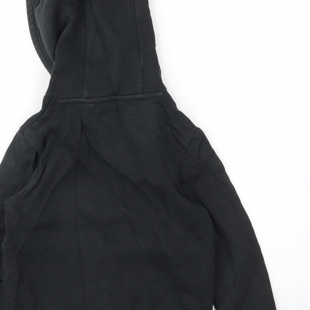NEXT Boys Black  Cotton Pullover Hoodie Size 4 Years