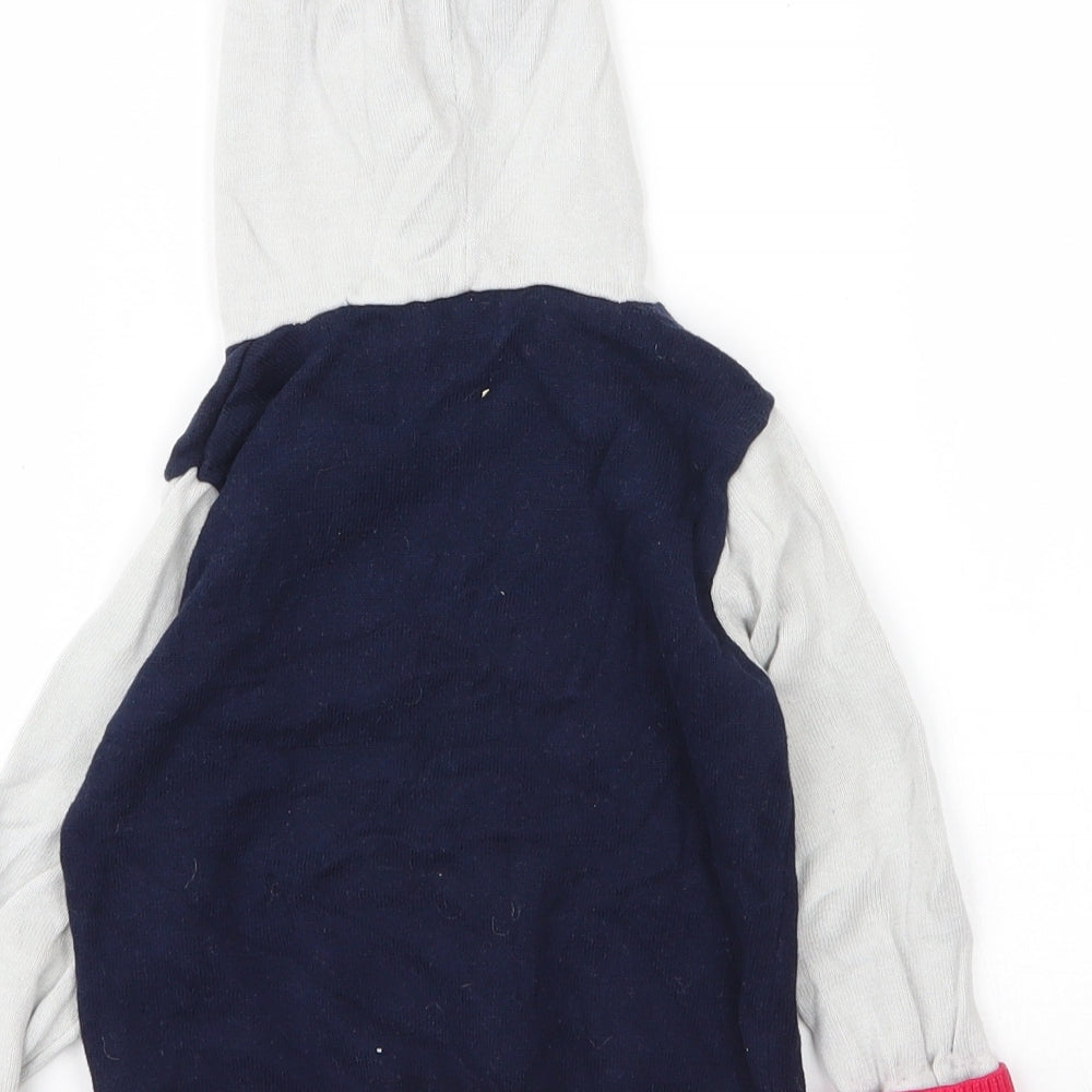 Studio Boys Blue  Cotton Pullover Hoodie Size 3 Years