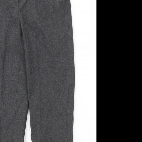 M&S Boys Grey  Viscose Carpenter Trousers Size 10 Years  Regular Zip