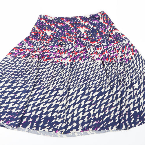 Leota Womens Blue  Elastane A-Line Skirt Size XS