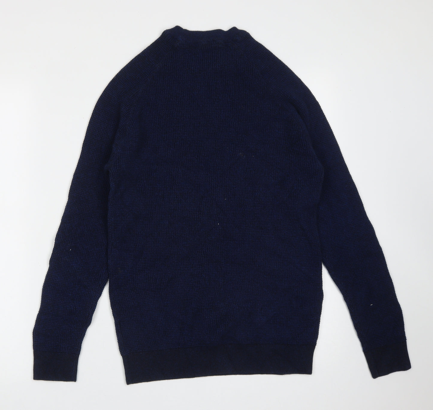 NEXT Mens Blue Round Neck  Cotton Pullover Jumper Size M