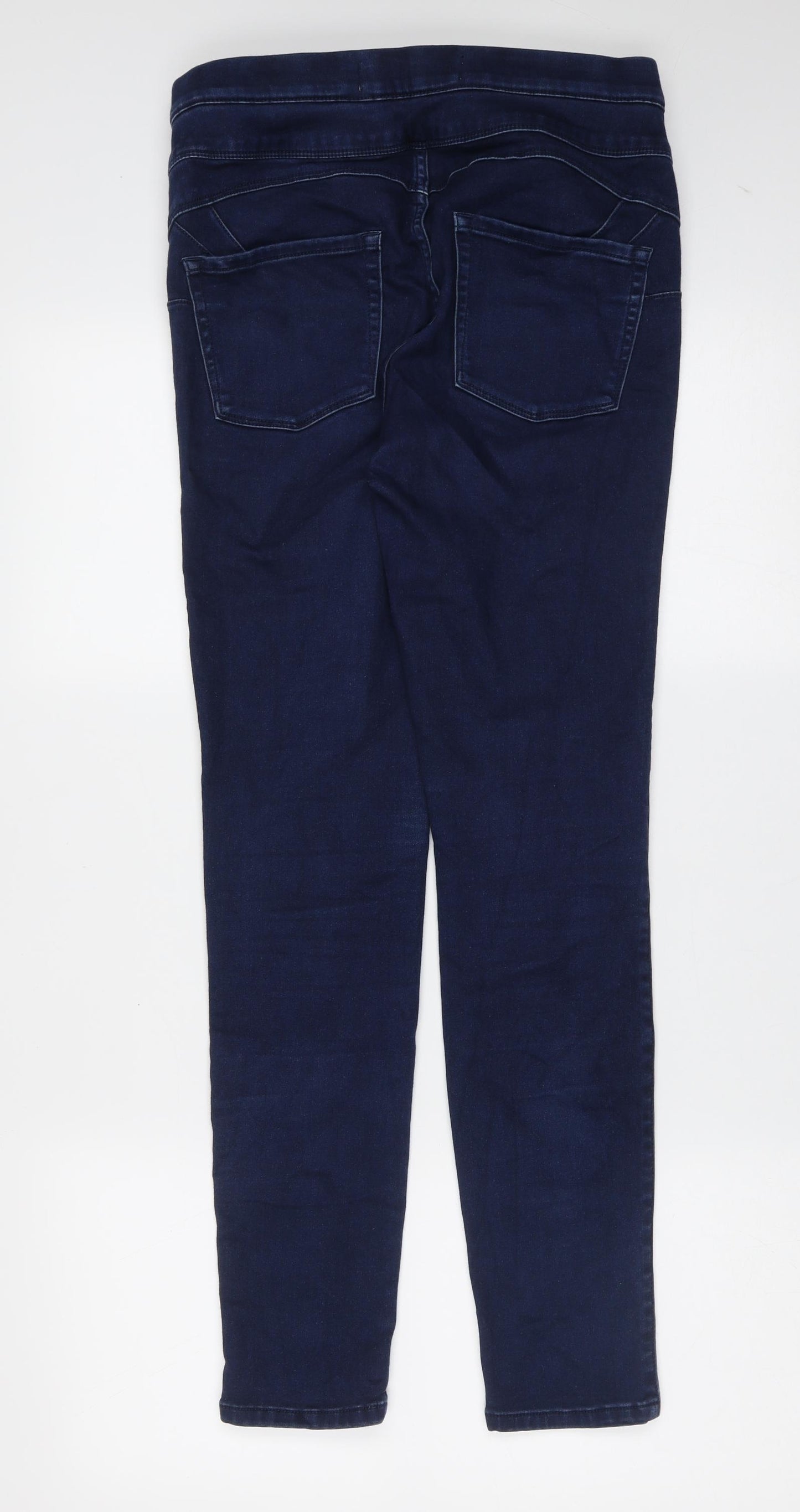 NEXT Womens Blue  Cotton Jegging Jeans Size 10 L29 in Extra-Slim