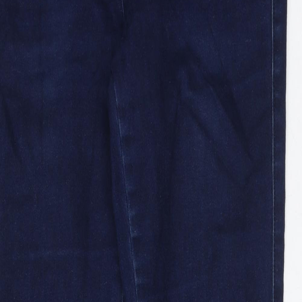 NEXT Womens Blue  Cotton Jegging Jeans Size 10 L29 in Extra-Slim