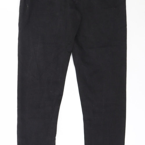 NEXT Girls Black  Cotton Skinny Jeans Size 13 Years  Regular