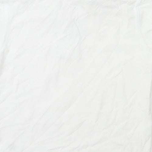 George Boys White  Cotton Basic Button-Up Size 4-5 Years Collared