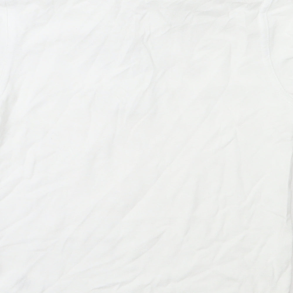 George Boys White  Cotton Basic Button-Up Size 4-5 Years Collared