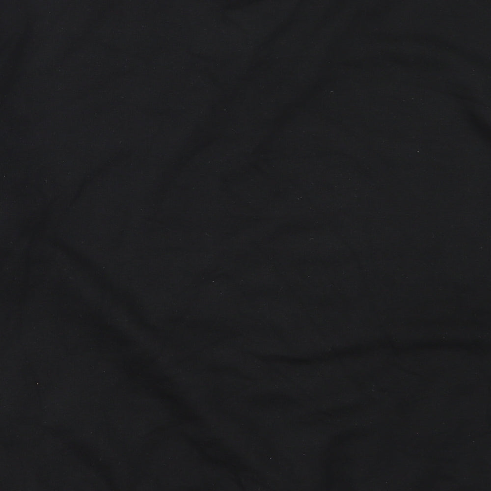 Disney Womens Black  Cotton Pullover Sweatshirt Size 12   - mickey mouse