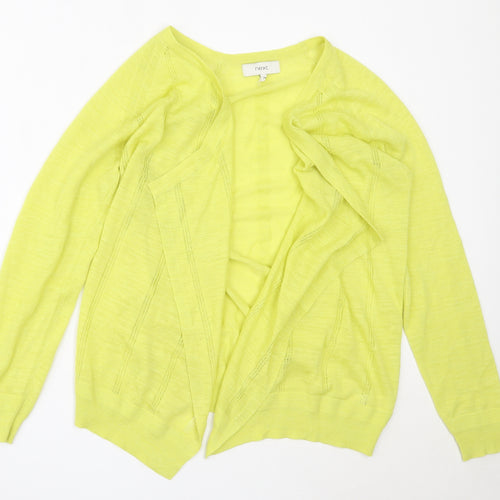 NEXT Womens Green Round Neck  Acrylic Cardigan Jumper Size 12