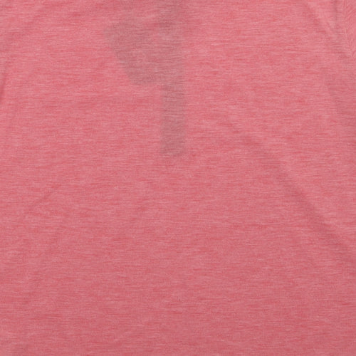 James & Nicholson Womens Red  Polyester Basic Polo Size M Collared