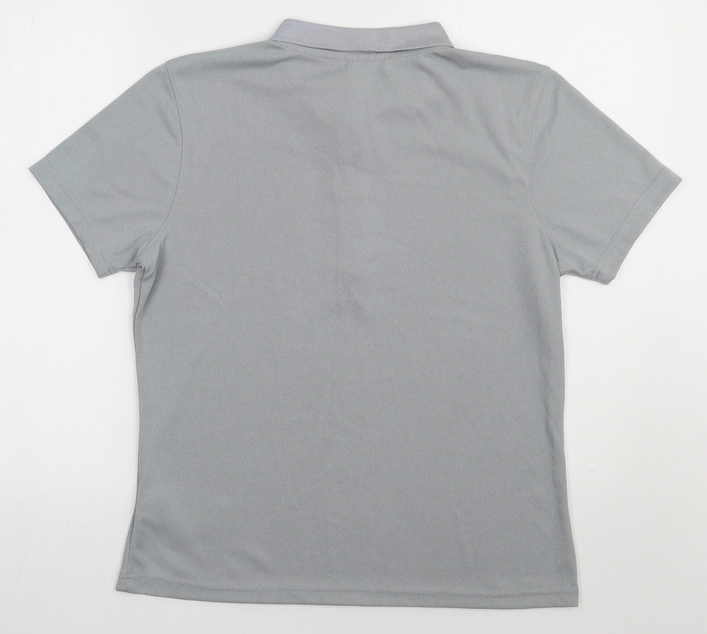 James & Nicholson Womens Grey  Polyester Basic Polo Size L Collared