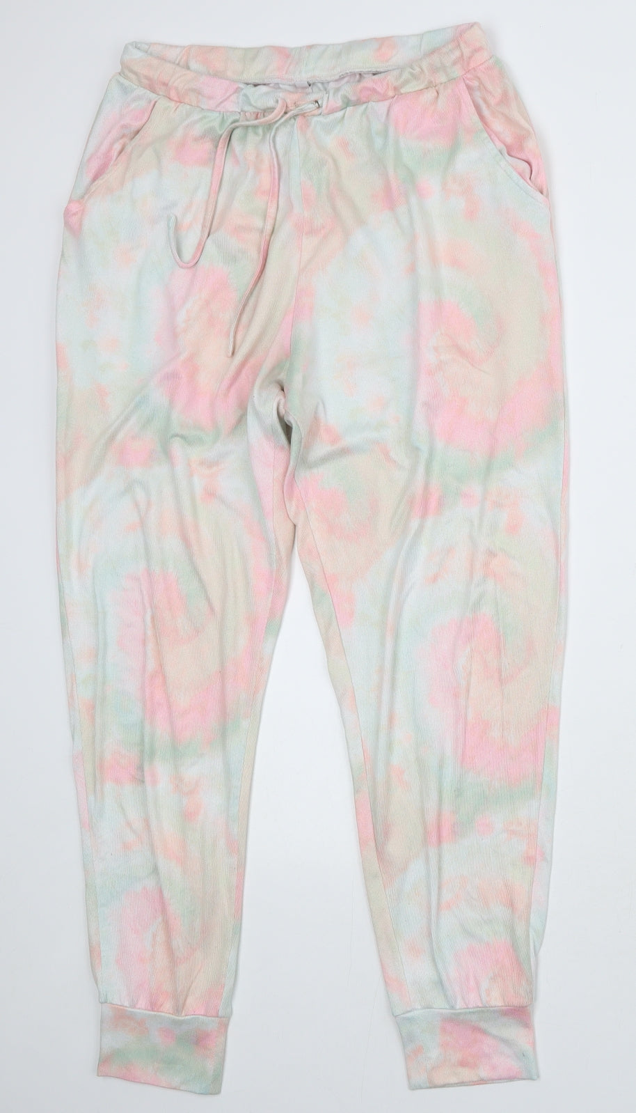 Mallow Moon Womens Pink  Polyester  Pyjama Set Size M