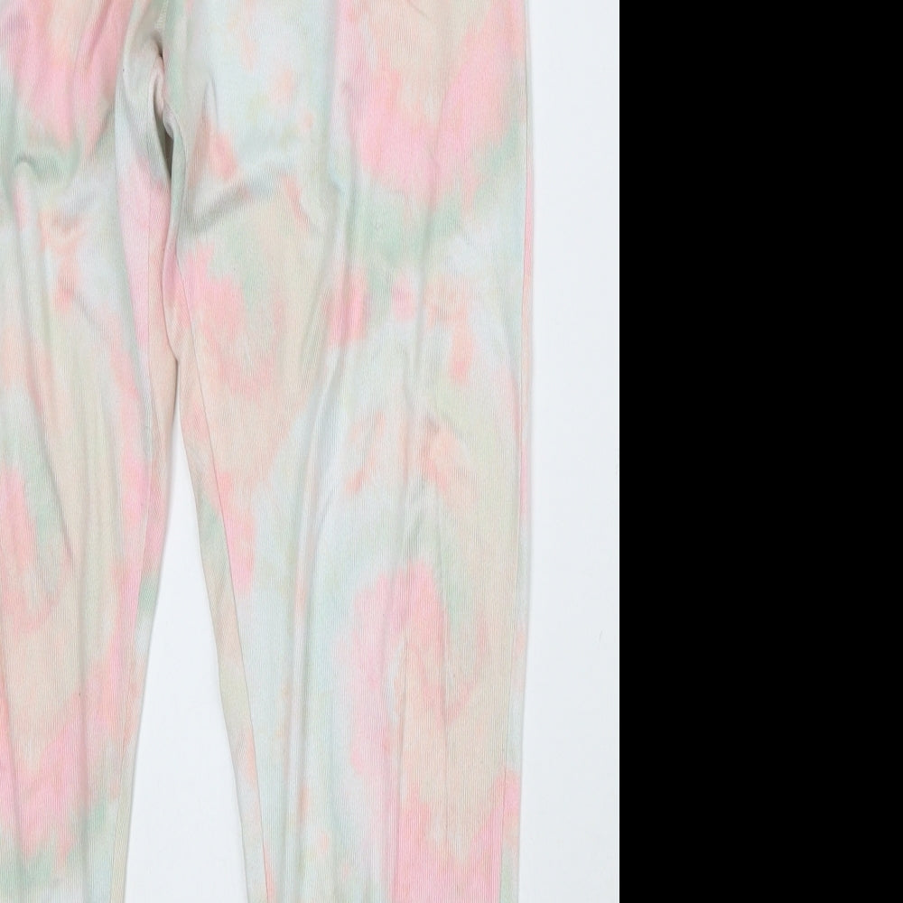Mallow Moon Womens Pink  Polyester  Pyjama Set Size M