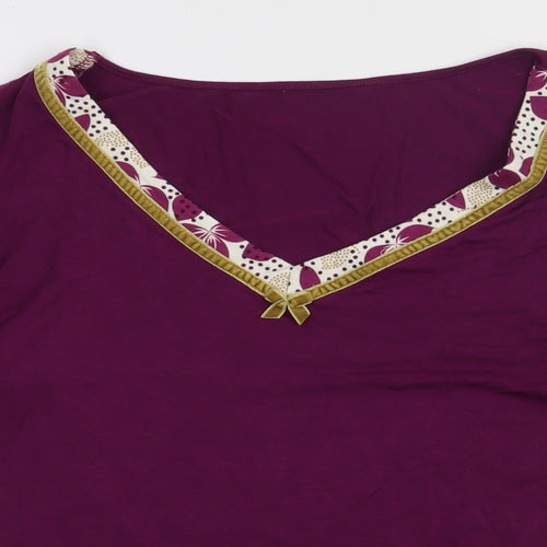 Marks and Spencer Womens Pink  Viscose Pullover Sweatshirt Size 14  Pullover