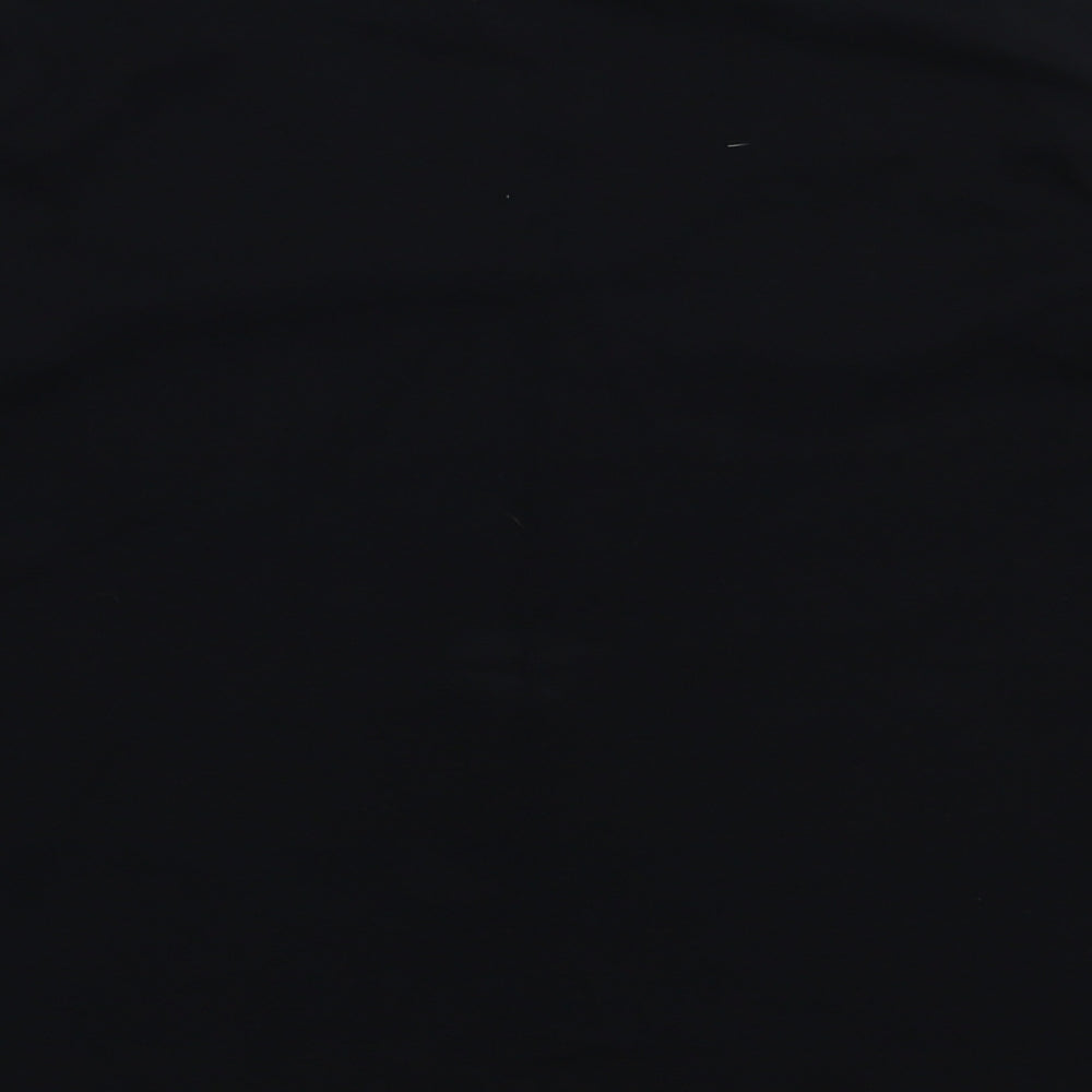 Marks and Spencer Womens Black  Cotton Pullover Sweatshirt Size 16  Pullover