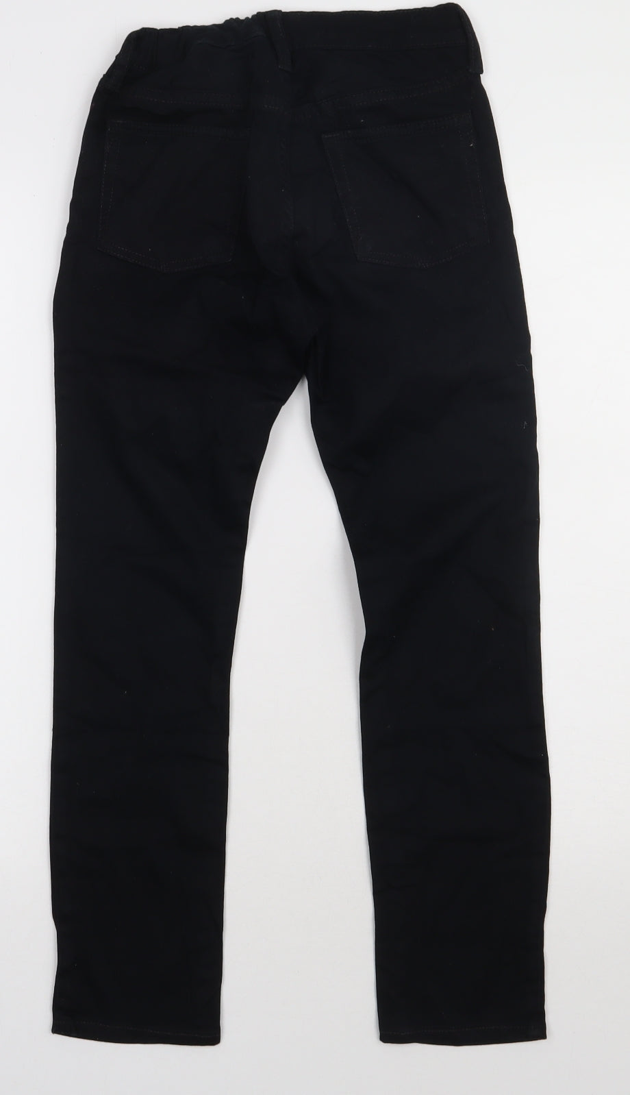 Gap Boys Black  Cotton Straight Jeans Size 10 Years  Regular Button