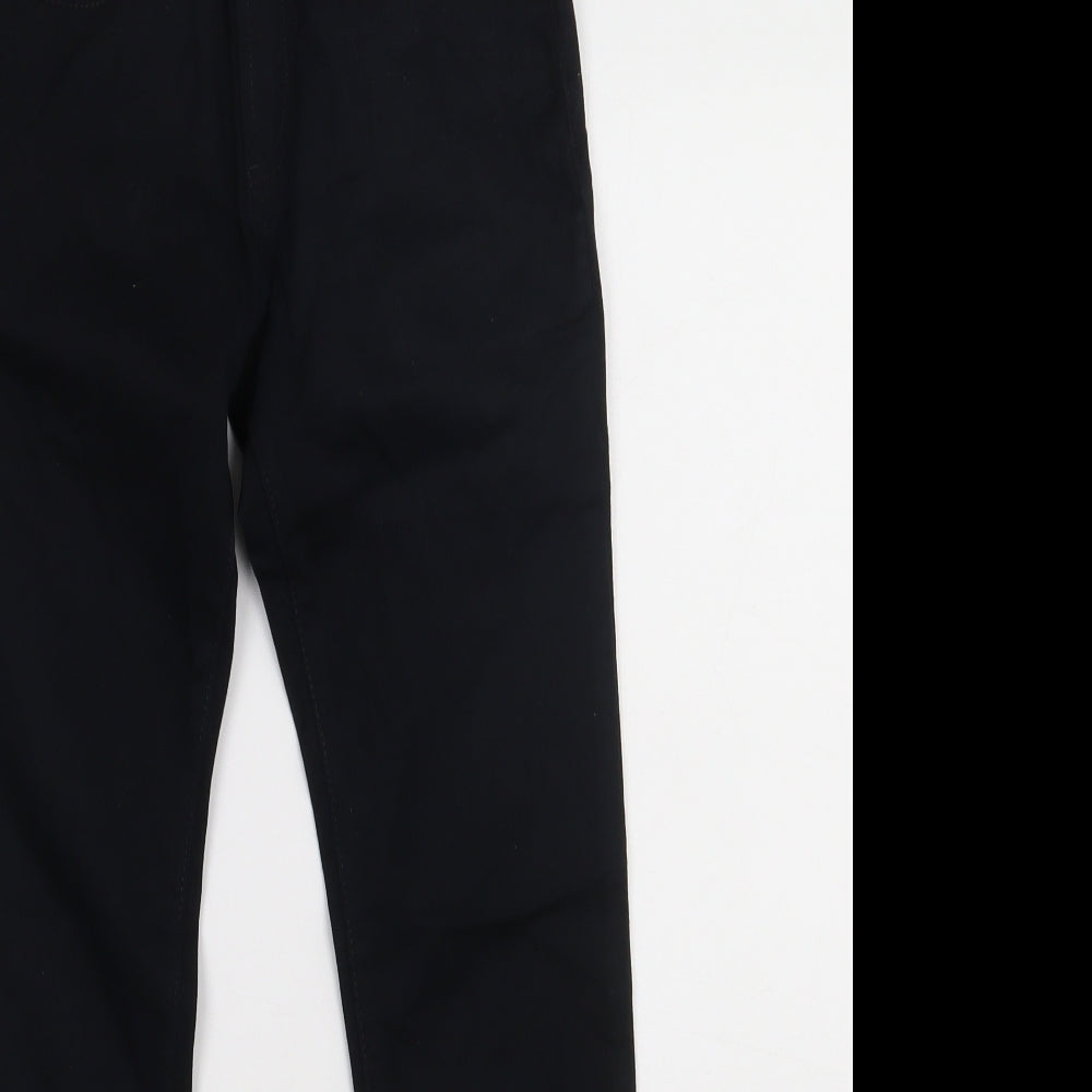 Gap Boys Black  Cotton Straight Jeans Size 10 Years  Regular Button