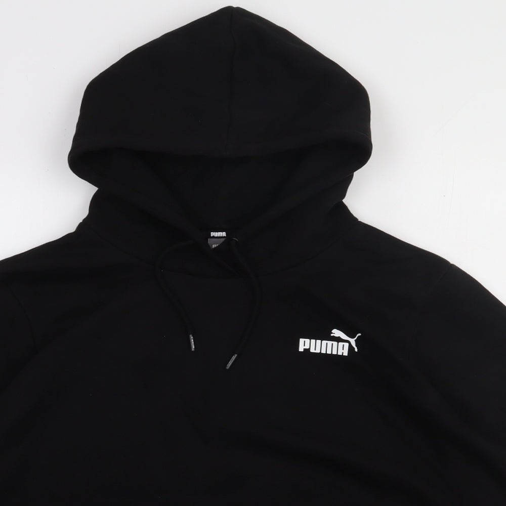 ouma Mens Black  Cotton Pullover Hoodie Size 2XL