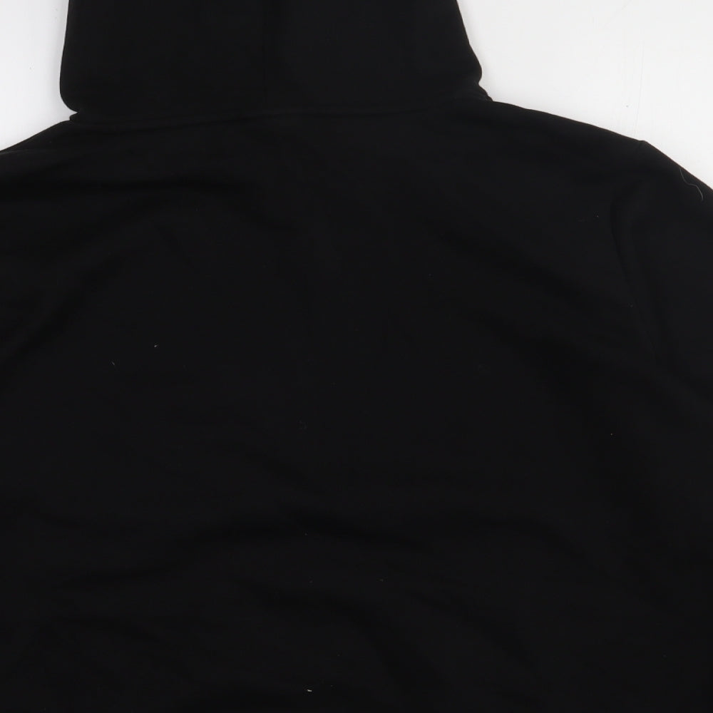 ouma Mens Black  Cotton Pullover Hoodie Size 2XL