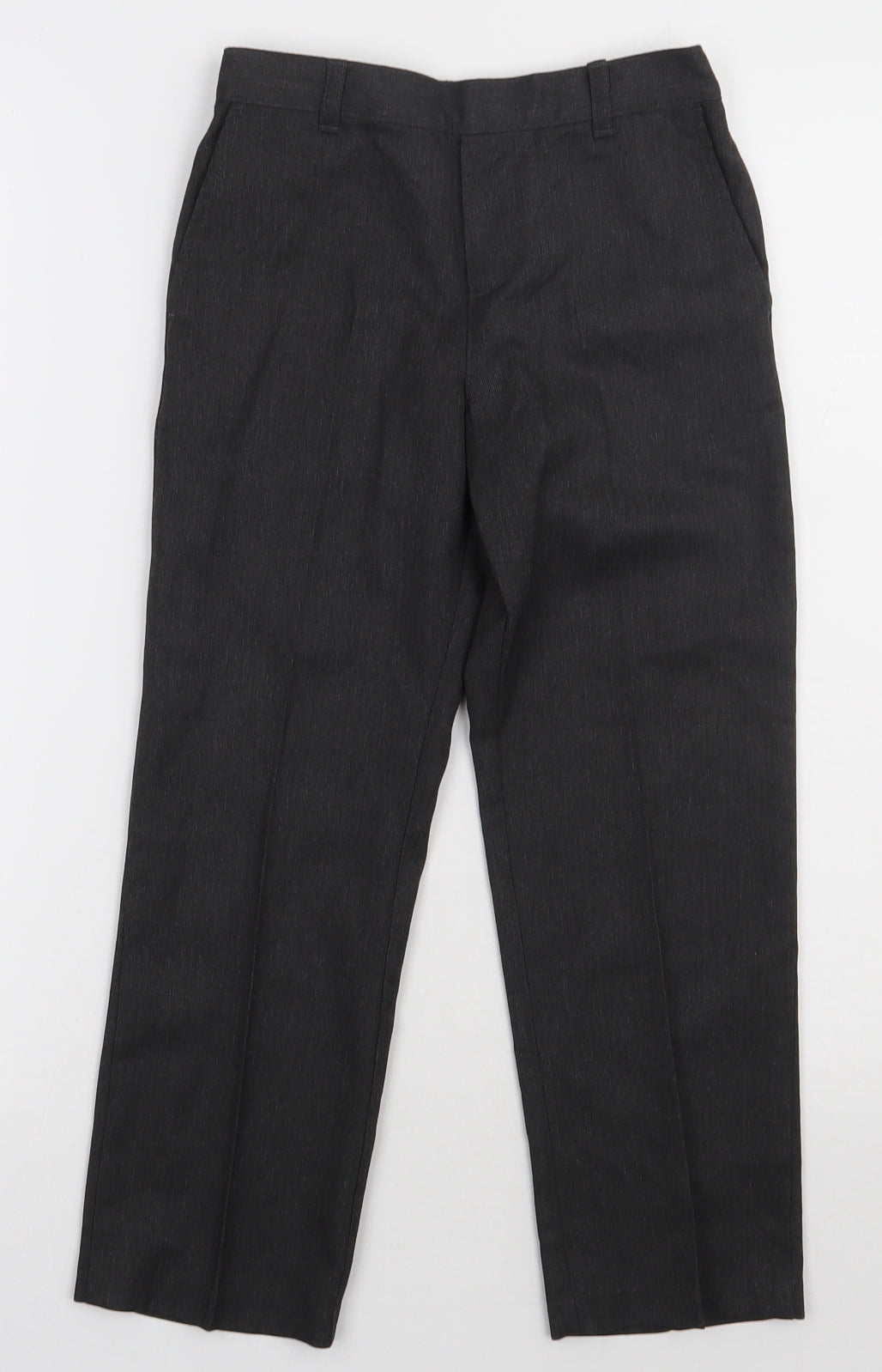 George Boys Grey  Polyethylene Capri Trousers Size 6-7 Years  Regular  - school Wear