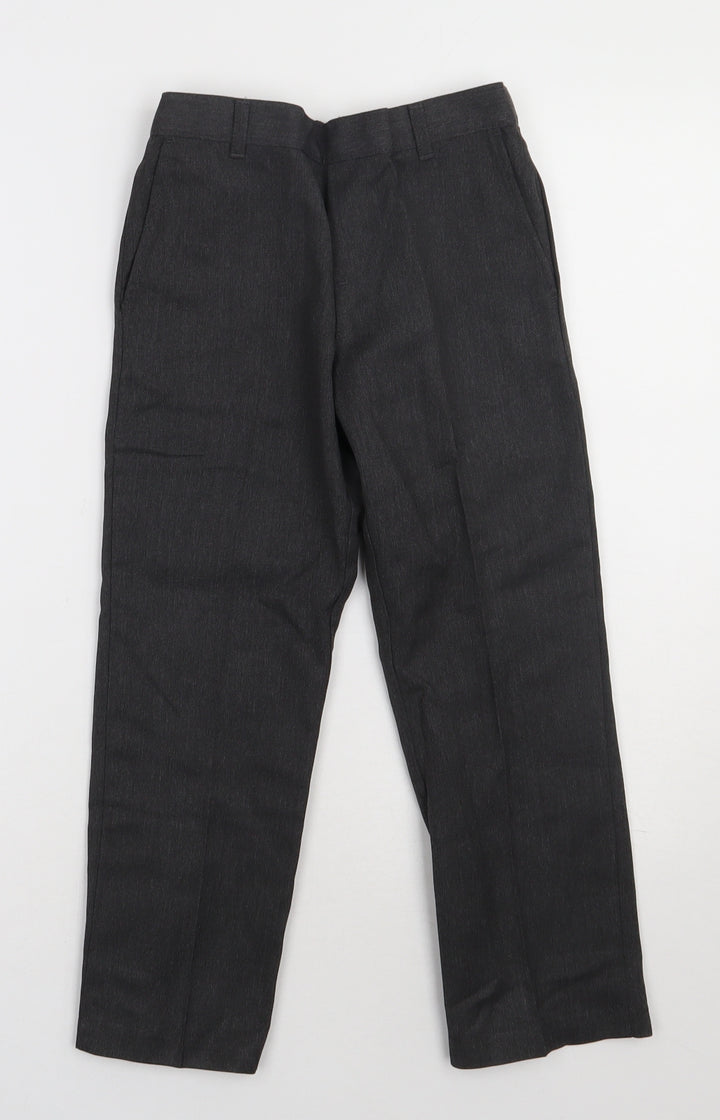 George Boys Grey  Polyester Capri Jeans Size 6-7 Years  Regular  - school Wear