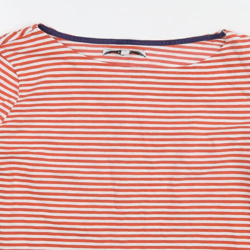 NEXT Womens Orange  Cotton Pullover Sweatshirt Size 10  Pullover