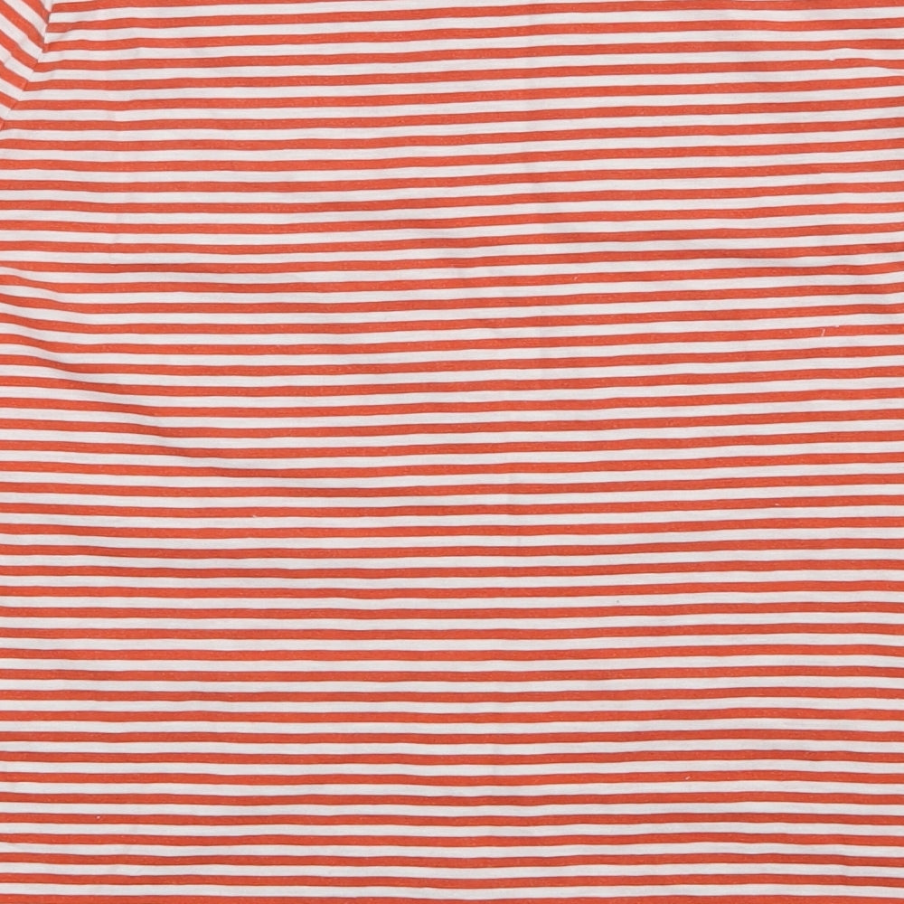 NEXT Womens Orange  Cotton Pullover Sweatshirt Size 10  Pullover