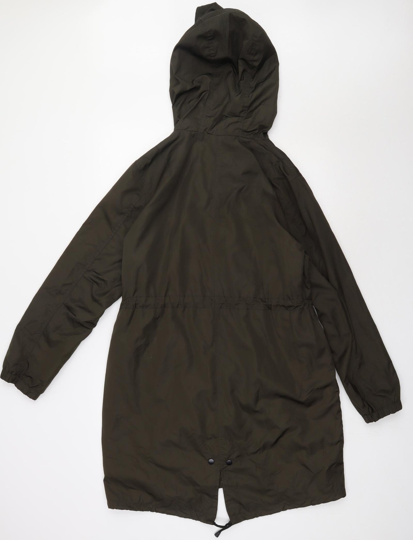 Primark Womens Green   Windbreaker Jacket Size 14  Zip