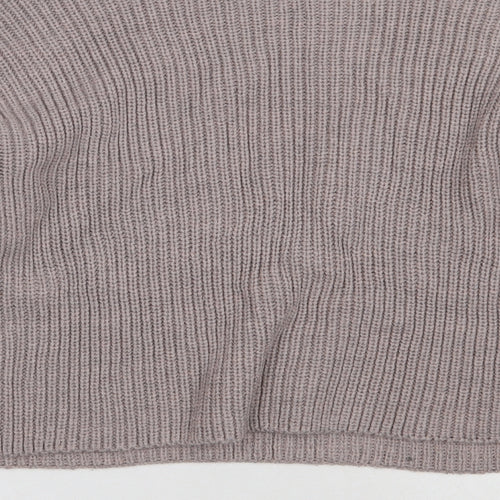 Matalan Womens Grey  Acrylic Pullover Sweatshirt Size 14  Pullover