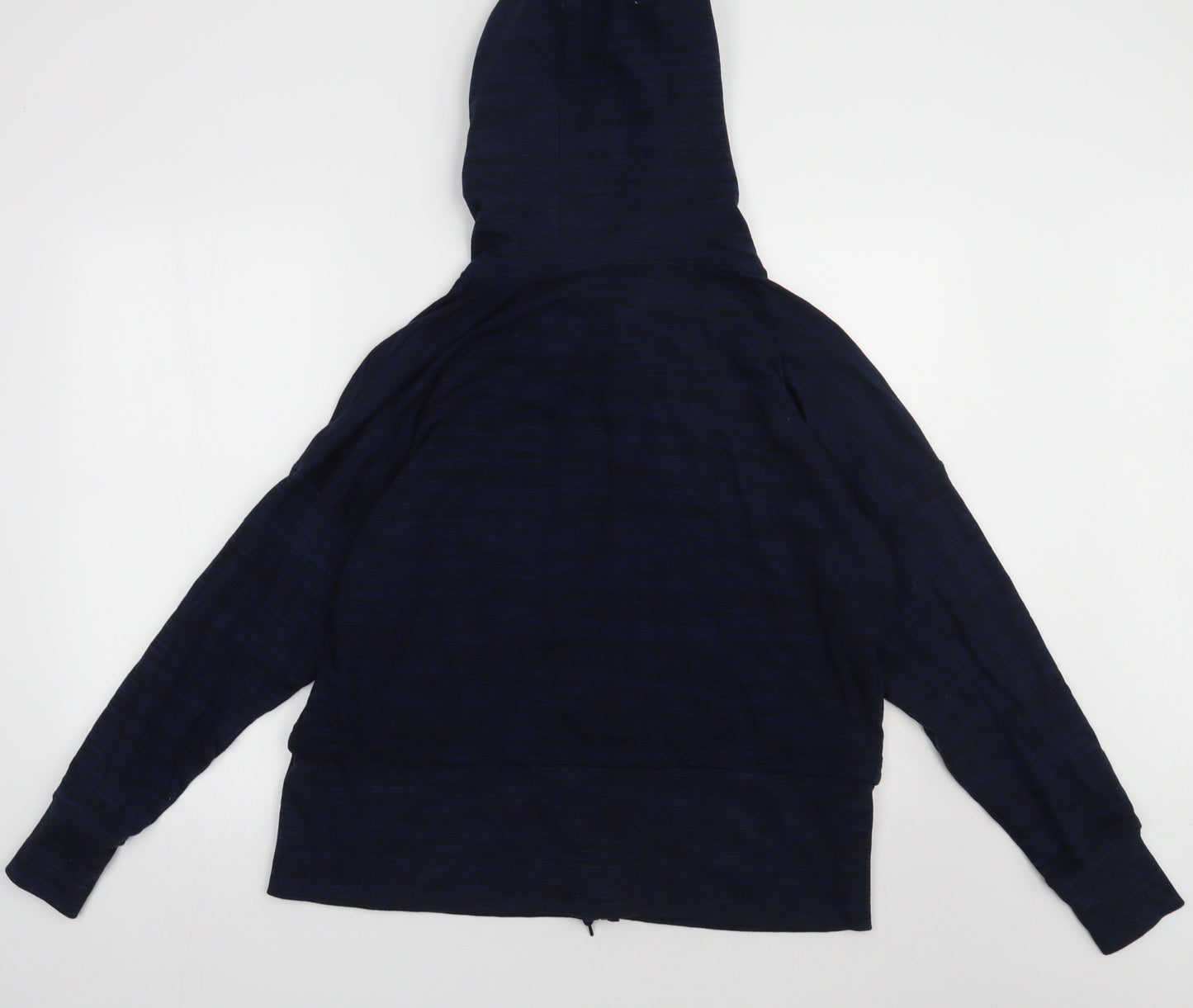 Matalan Mens Blue  Cotton Full Zip Hoodie Size XL
