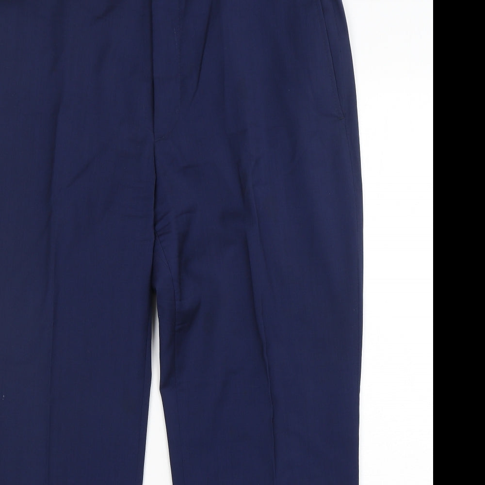 TESSUTI Mens Blue   Trousers  Size 40 L29 in Regular