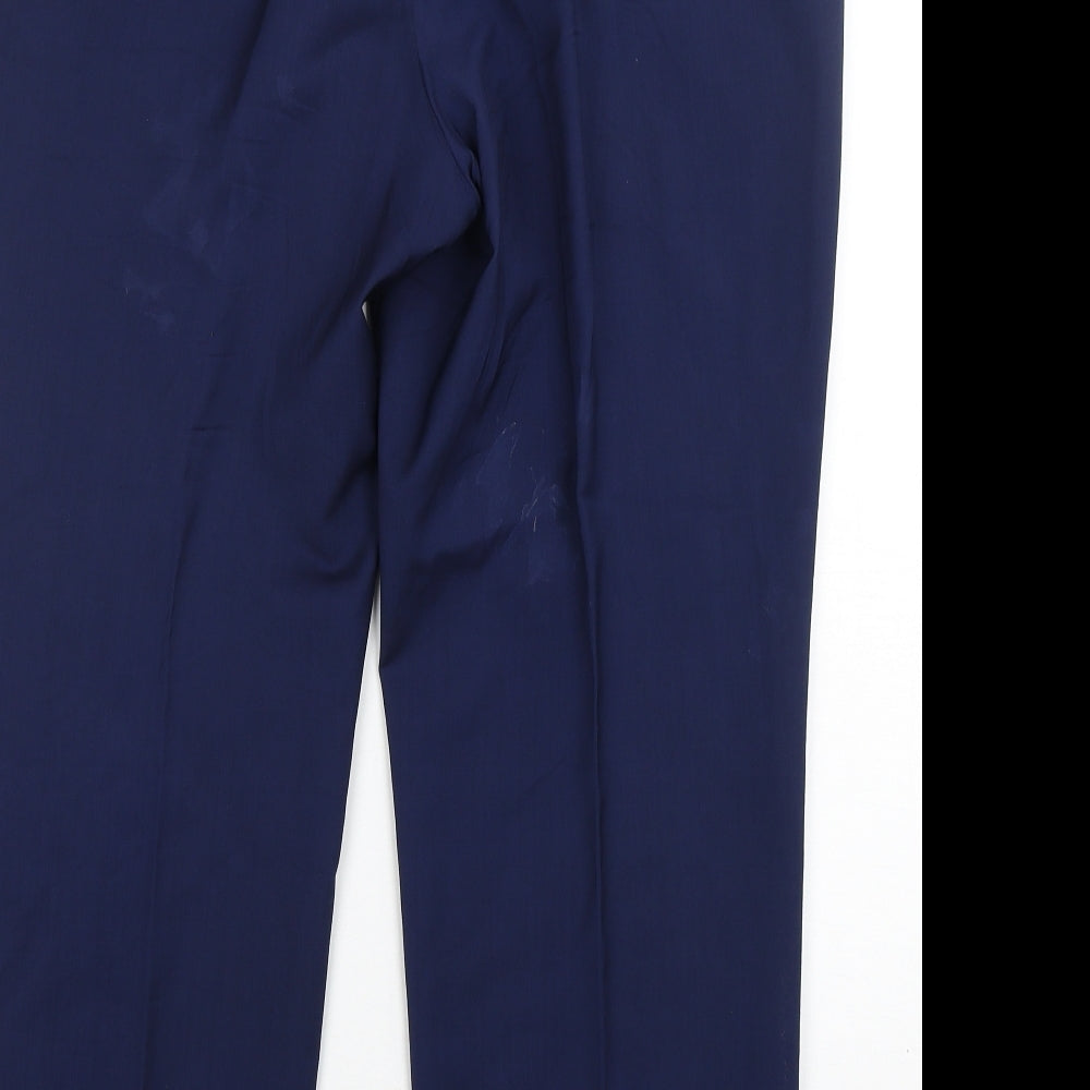 TESSUTI Mens Blue   Trousers  Size 40 L29 in Regular