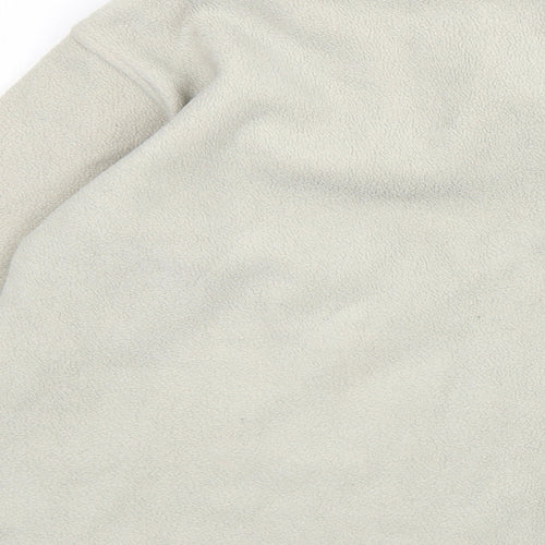 Ladies Womens Beige  Polyester Pullover Sweatshirt Size 10