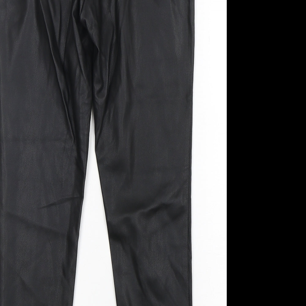 Dorothy Perkins Womens Black  Polyester Jegging Jeans Size 12 L29 in Regular