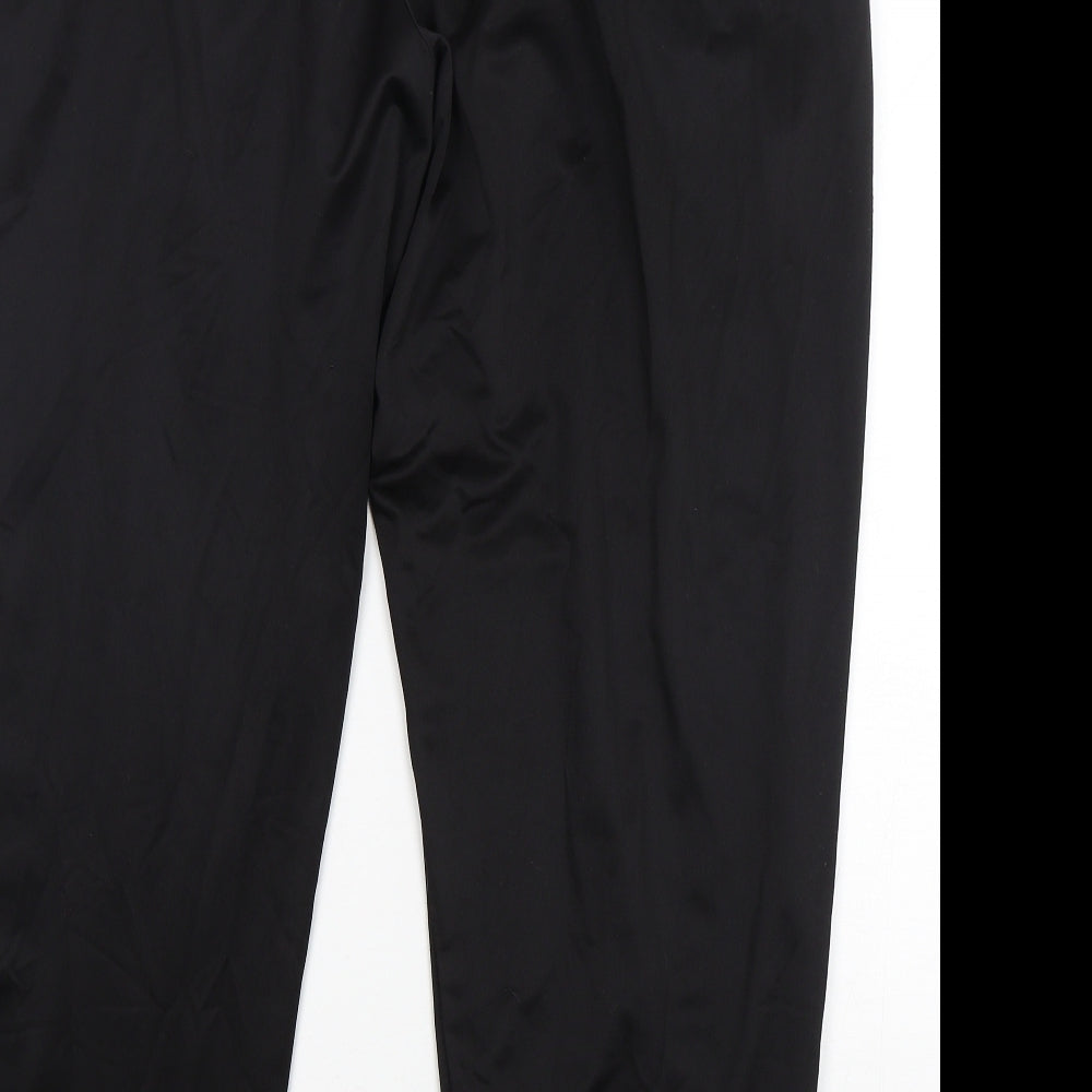 Slazenger Mens Black  Polyester Jogger Trousers Size 4XL L30 in Regular