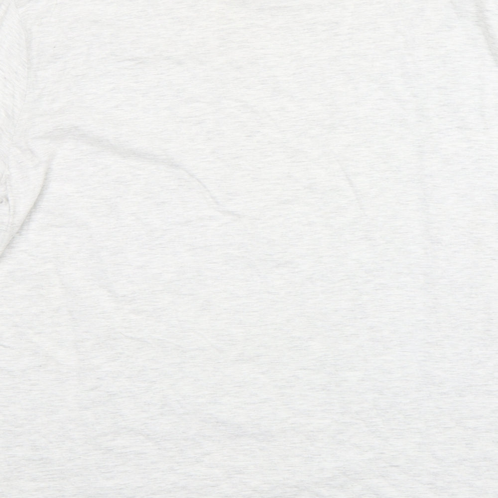 F&F Mens Grey  Cotton  T-Shirt Size 2XL Round Neck  - New York