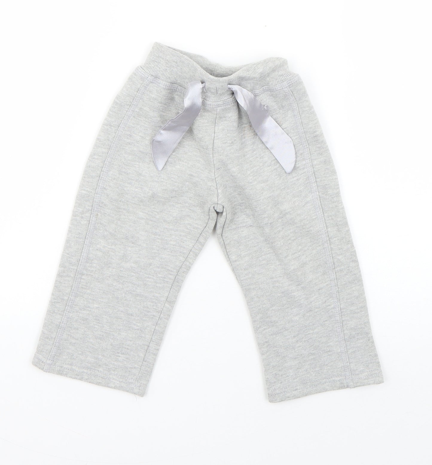 Early Days Boys Grey  Cotton Jogger Trousers Size 6-9 Months  Drawstring