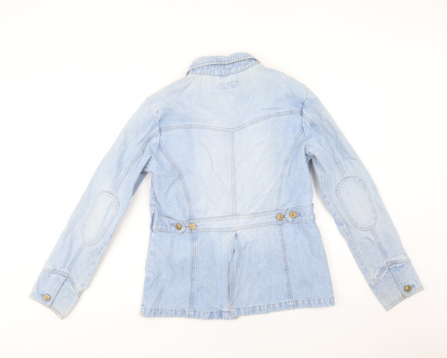 N.E.  Womens Blue   Jacket  Size 14  Button