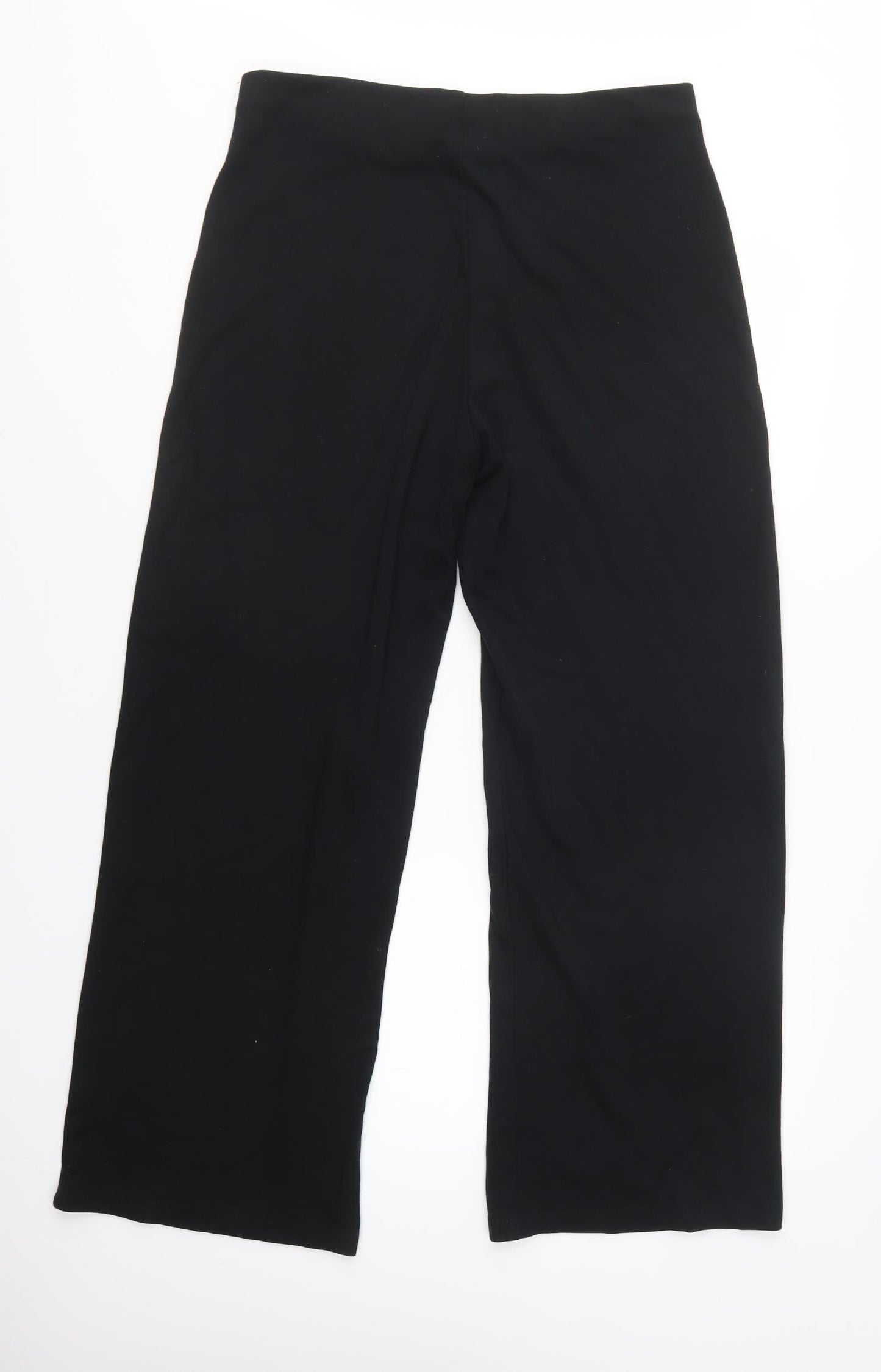 m&s Womens Black  Viscose Jegging Trousers Size 16 L30 in Regular