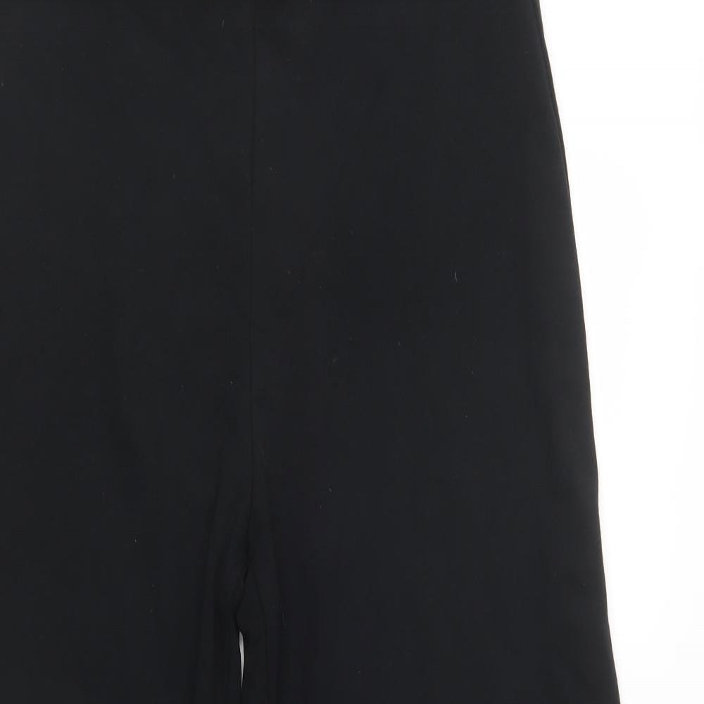 m&s Womens Black  Viscose Jegging Trousers Size 16 L30 in Regular