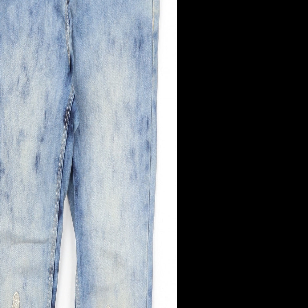 NEXT Mens Blue  Cotton Skinny Jeans Size 9 Months  Regular Button - Unicorn