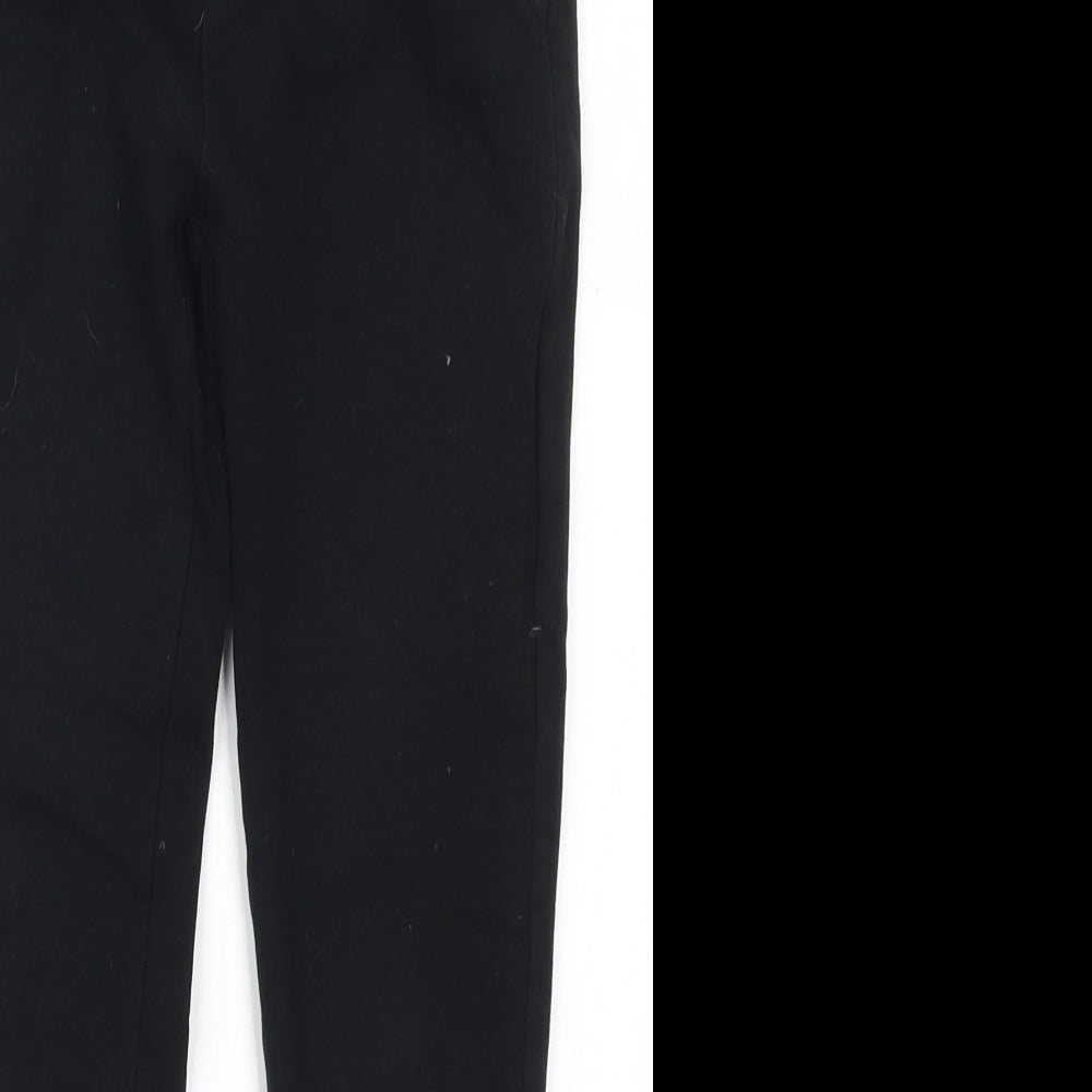 NEXT Boys Black  Cotton Sweatpants Trousers Size 9 Months  Regular Drawstring