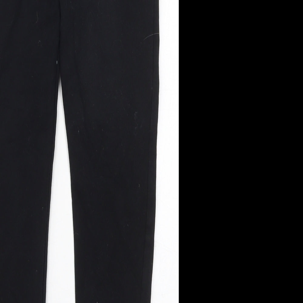 NEXT Boys Black  Cotton Sweatpants Trousers Size 9 Months  Regular Drawstring
